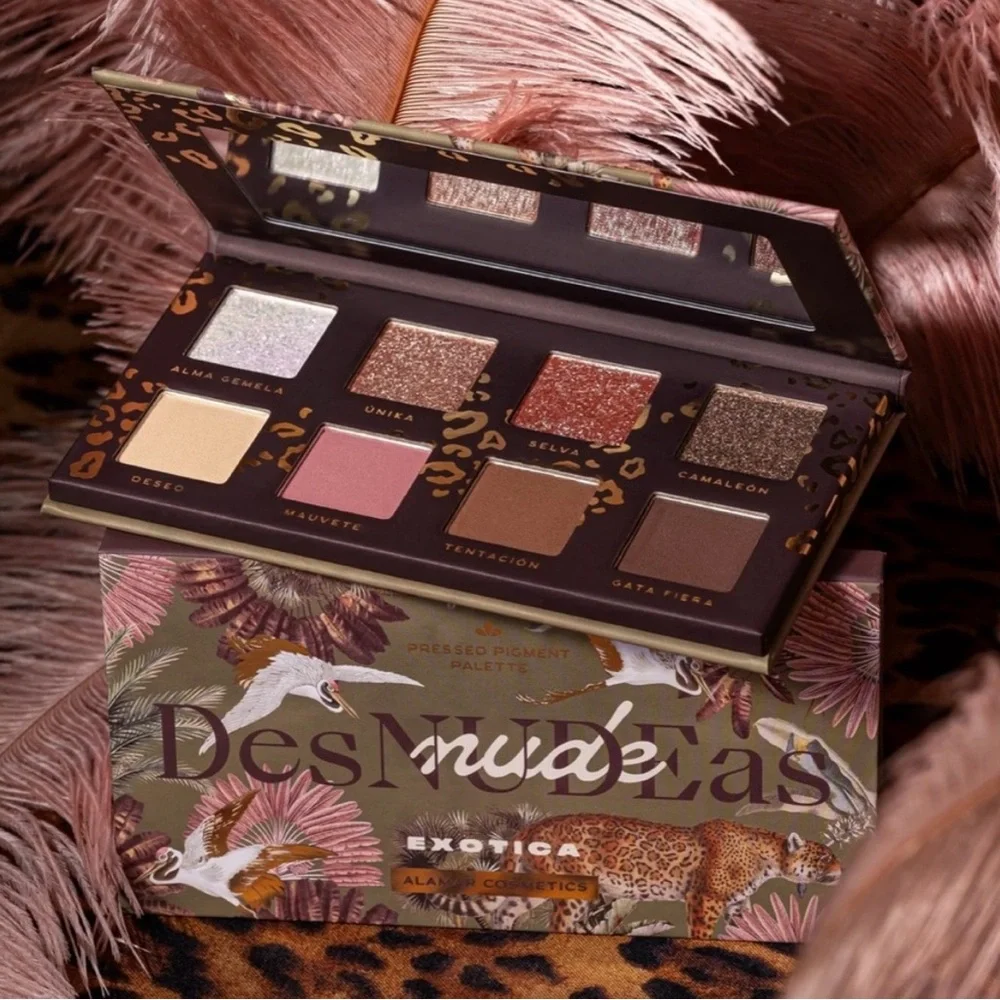 Alamar Cosmetics DesNUDEAs Exotica Pressed Pigment Palette NIB